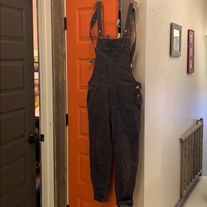 Hollister grey overalls
